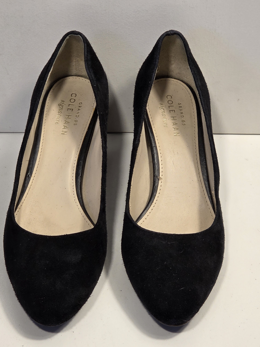 Cole Haan Black Suede Women's Pumps